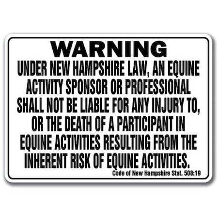 Signmission 24 in Height, Vinyl, 24" x 18", WS-D-1824-New Hampshire WS-D-1824-New Hampshire